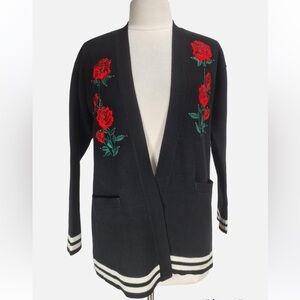 Sandro rose cardigan